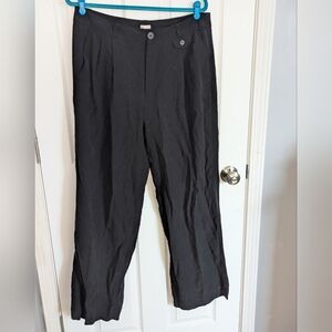 Women's high rise wide leg trouser